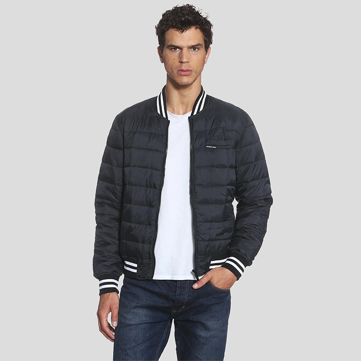 Men's Varsity Puffer Jacket - FINAL SALE Men's Jackets Members Only 