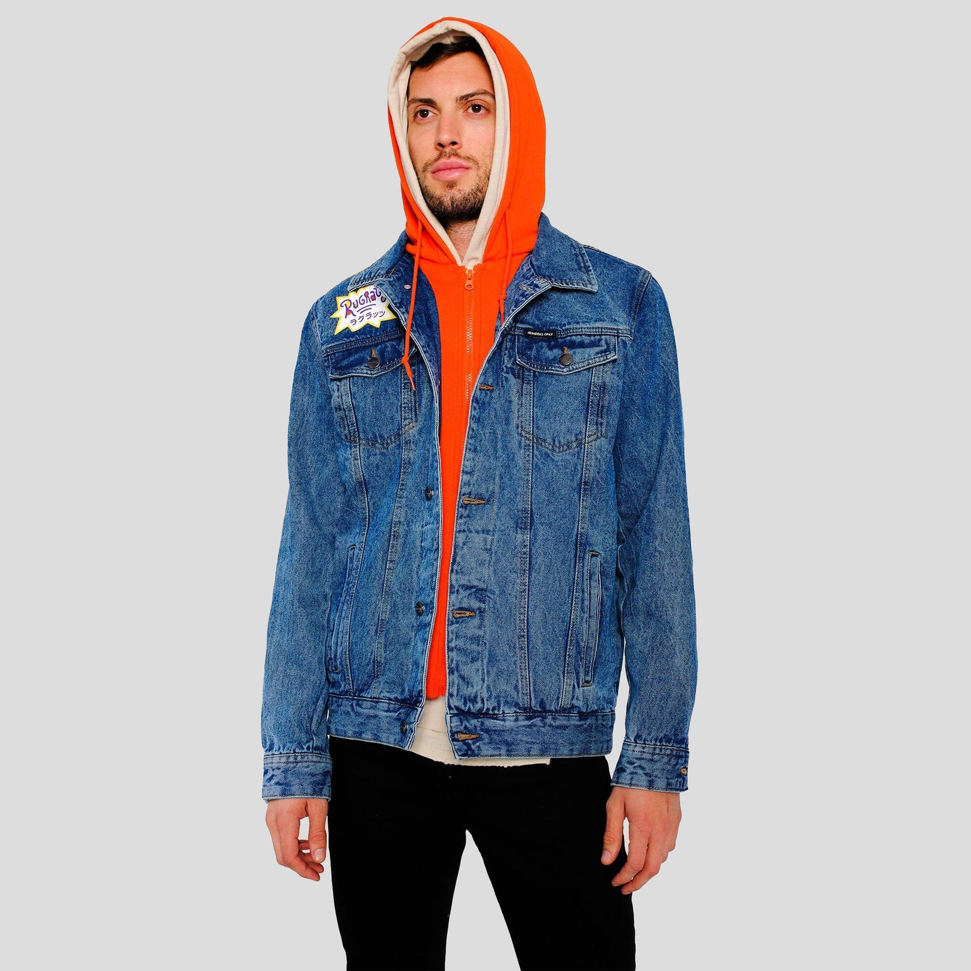 Men's Chucky Hoodie Trucker Jacket - FINAL SALE Men's Jackets Members Only 