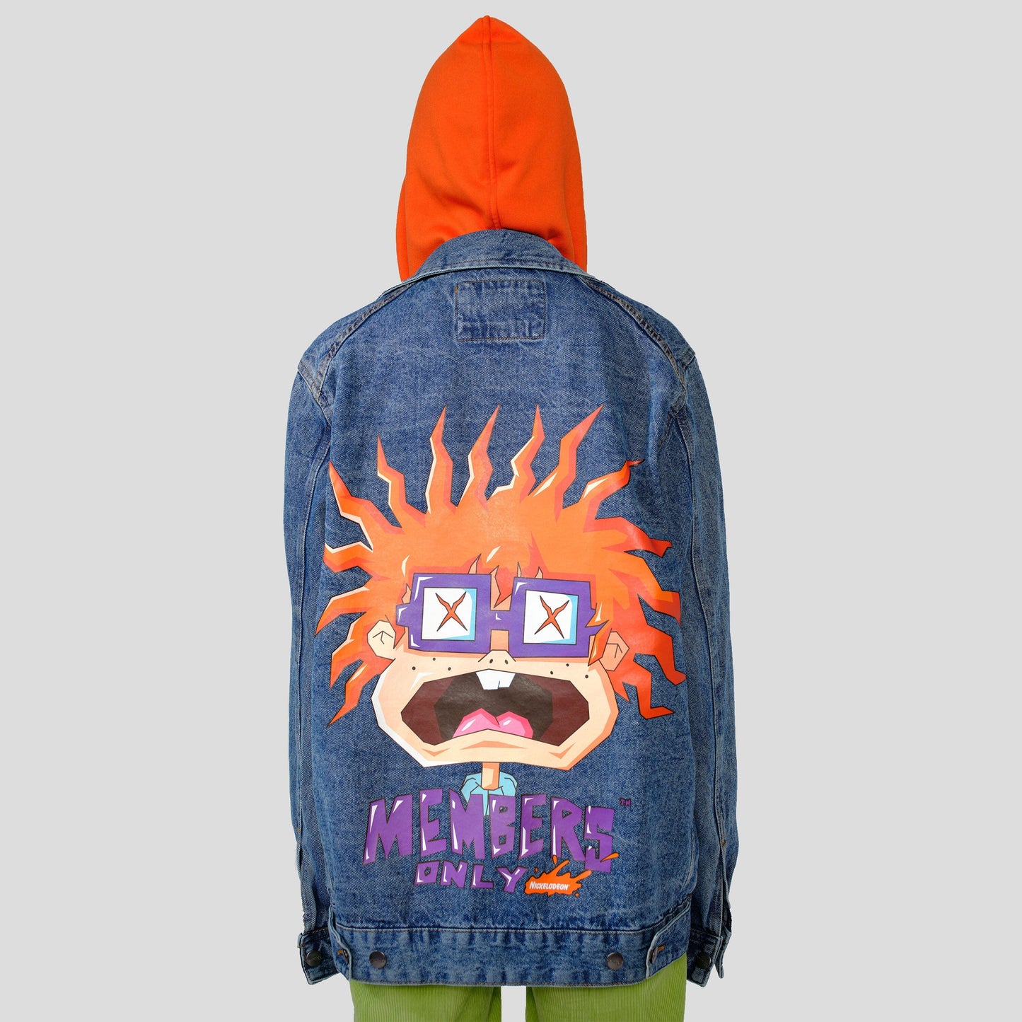 Women's Chucky Hoodie Trucker Oversized Jacket - FINAL SALE Womens Jacket Members Only 