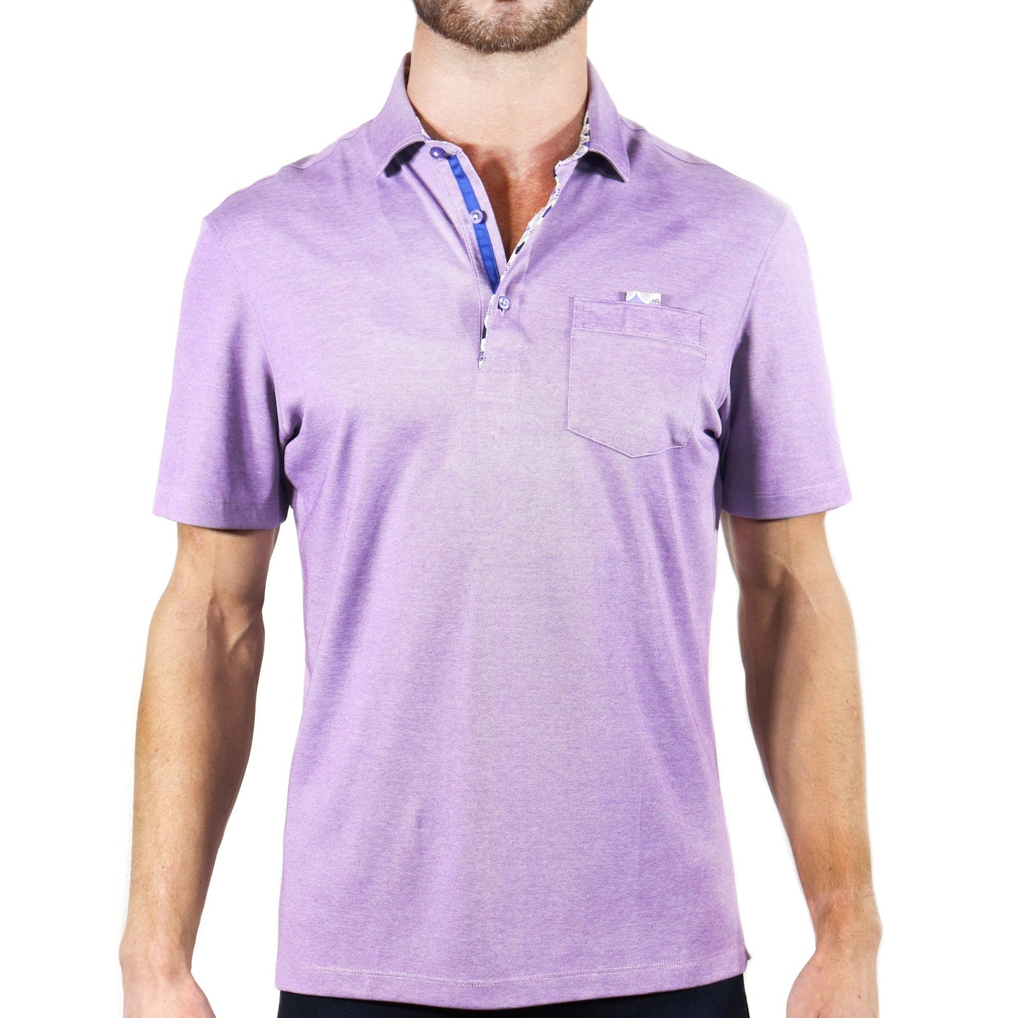 Max Colton Purple Polo