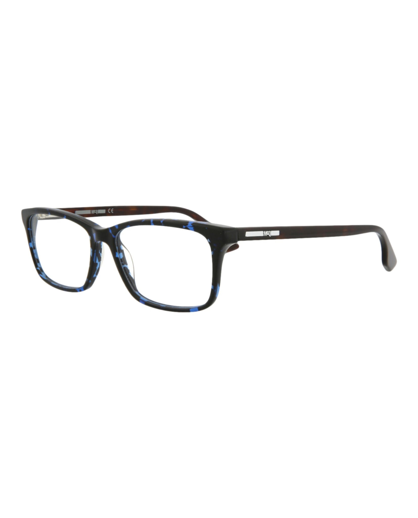 title:McQ Alexander McQueen Core Optical, style # MQ0064O-30001277003;color:Avana Avana Transparent