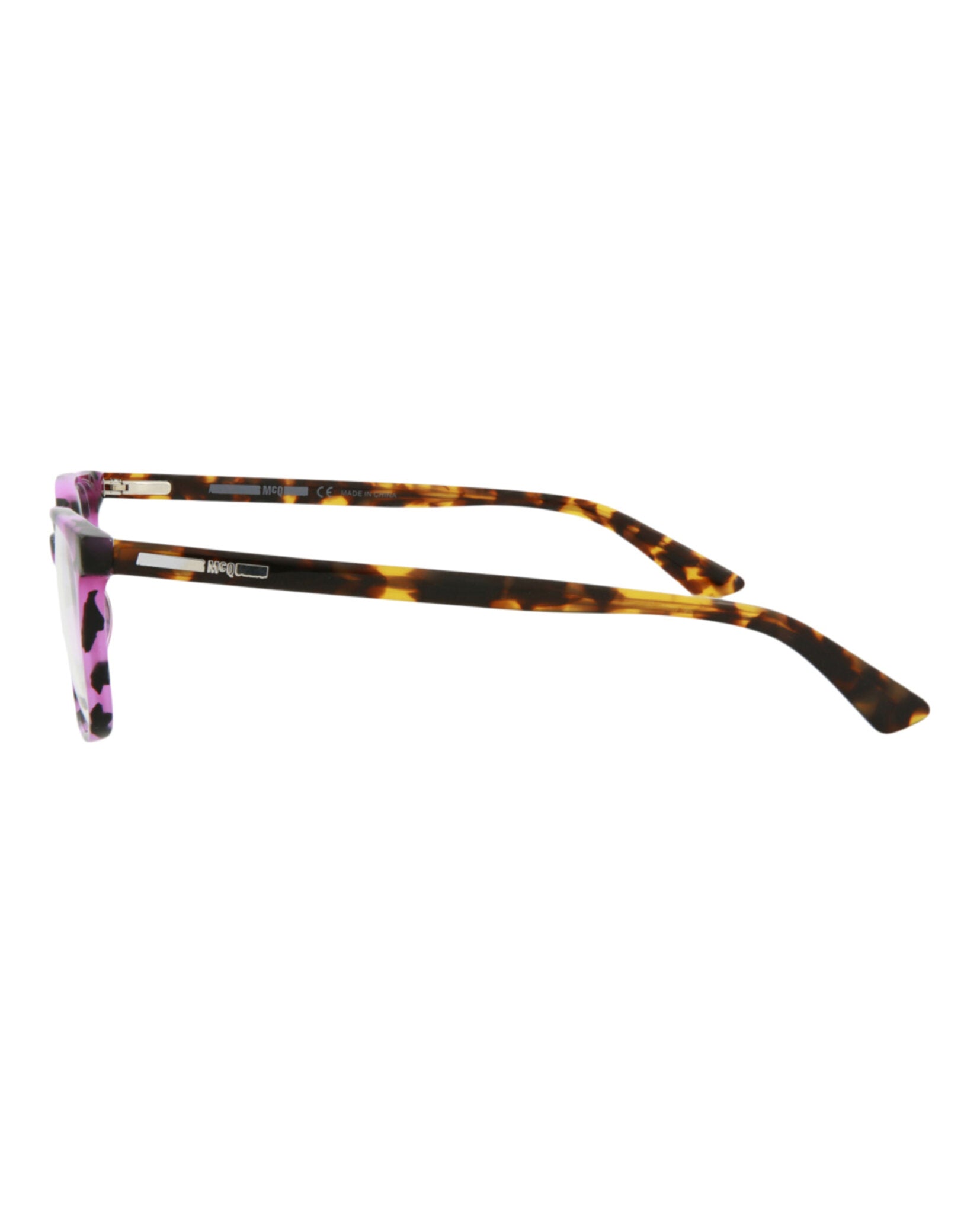 title:McQ Alexander McQueen Core Optical, style # MQ0126O-30002784003;color:Avana Avana Transparent