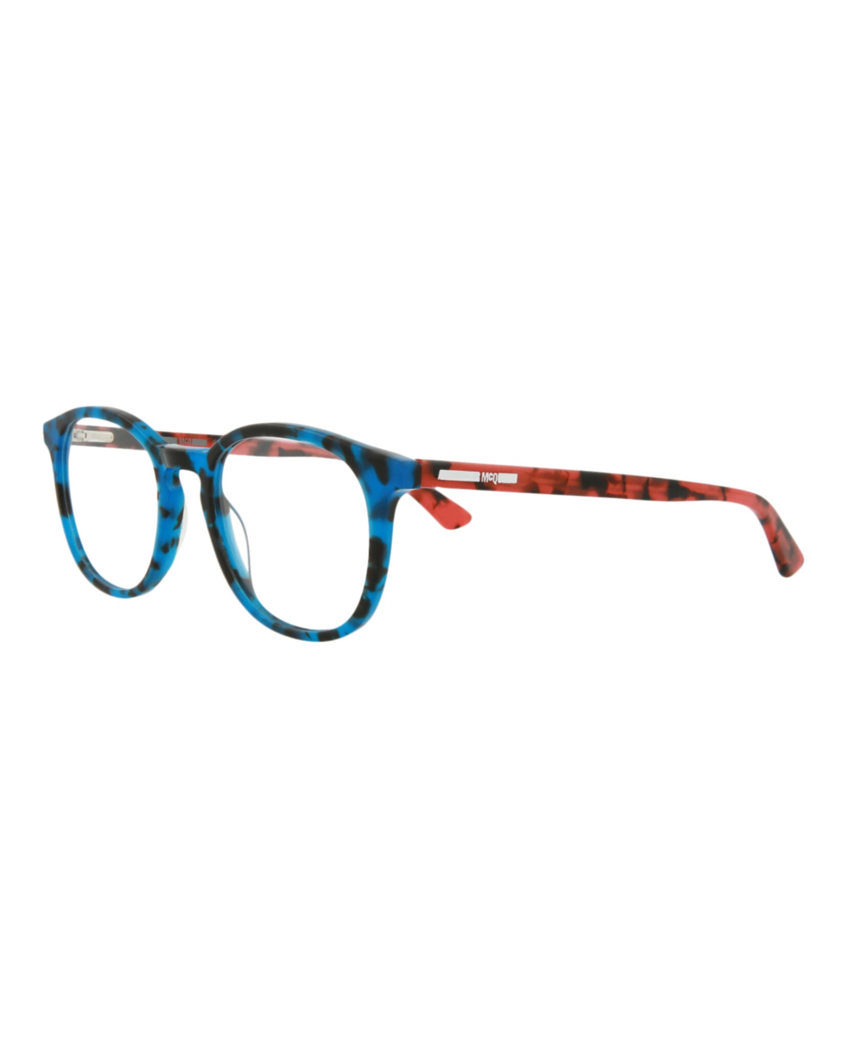 title:McQ Alexander McQueen Core Optical, style # MQ0127O-30002785003;color:Avana Avana Transparent