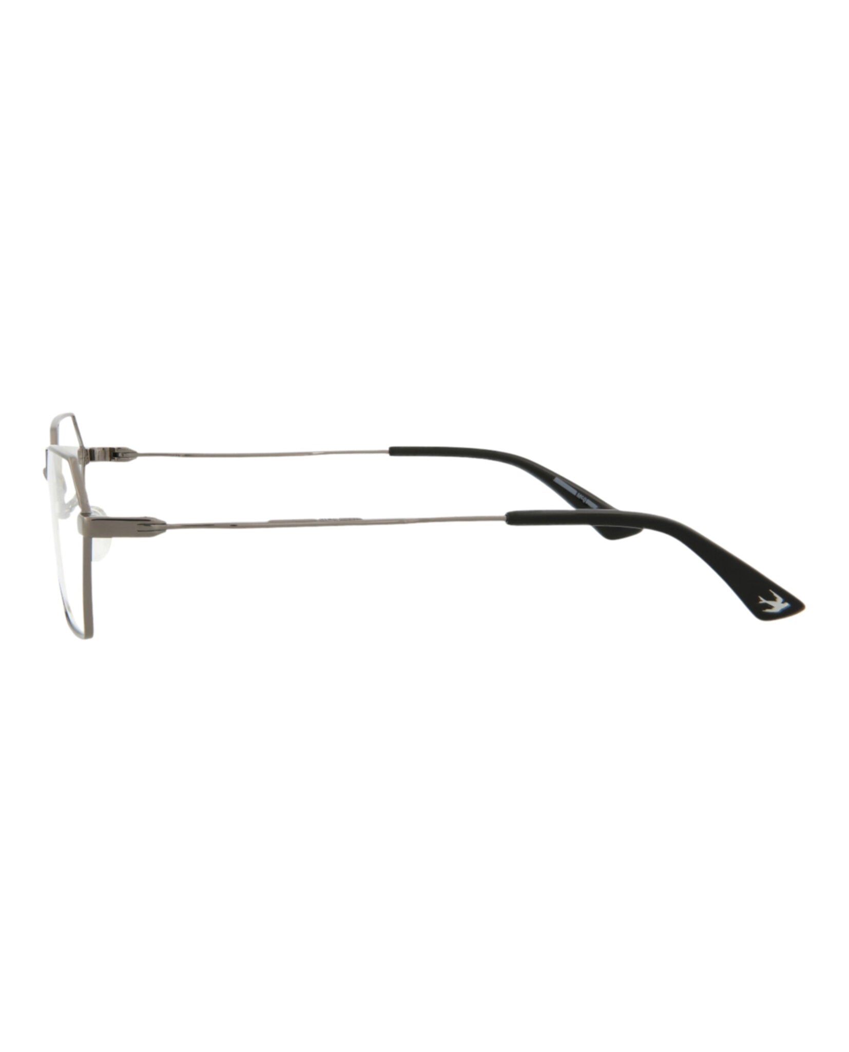 title:McQ Alexander McQueen Core Optical, style # MQ0231OA-30007844001;color:Ruthenium Ruthenium Transparent