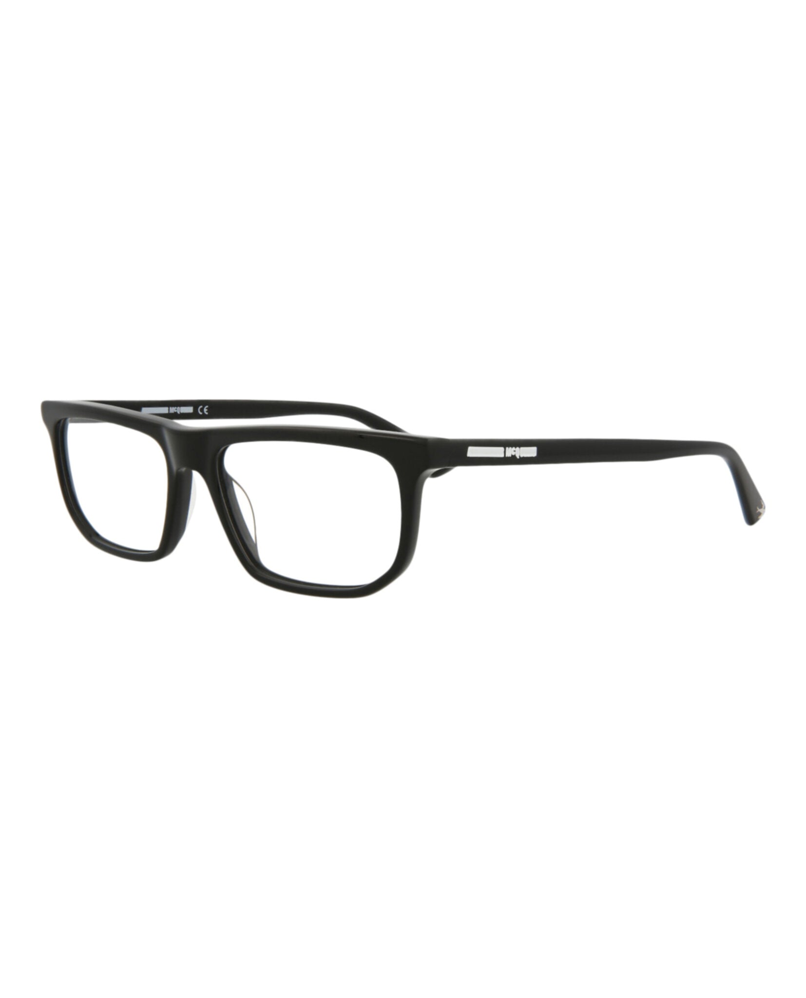 title:McQ Alexander McQueen Core Optical, style # MQ0252O-30008441001;color:Black Black Transparent