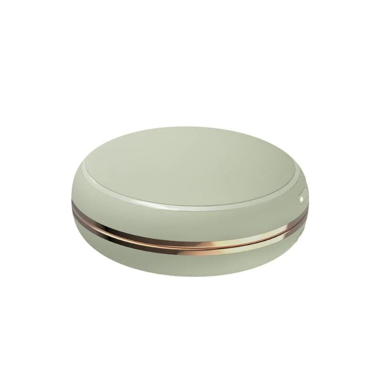 title:Multitasky Macaron Power Bank / Hand Warmer / Mirror;color:Green