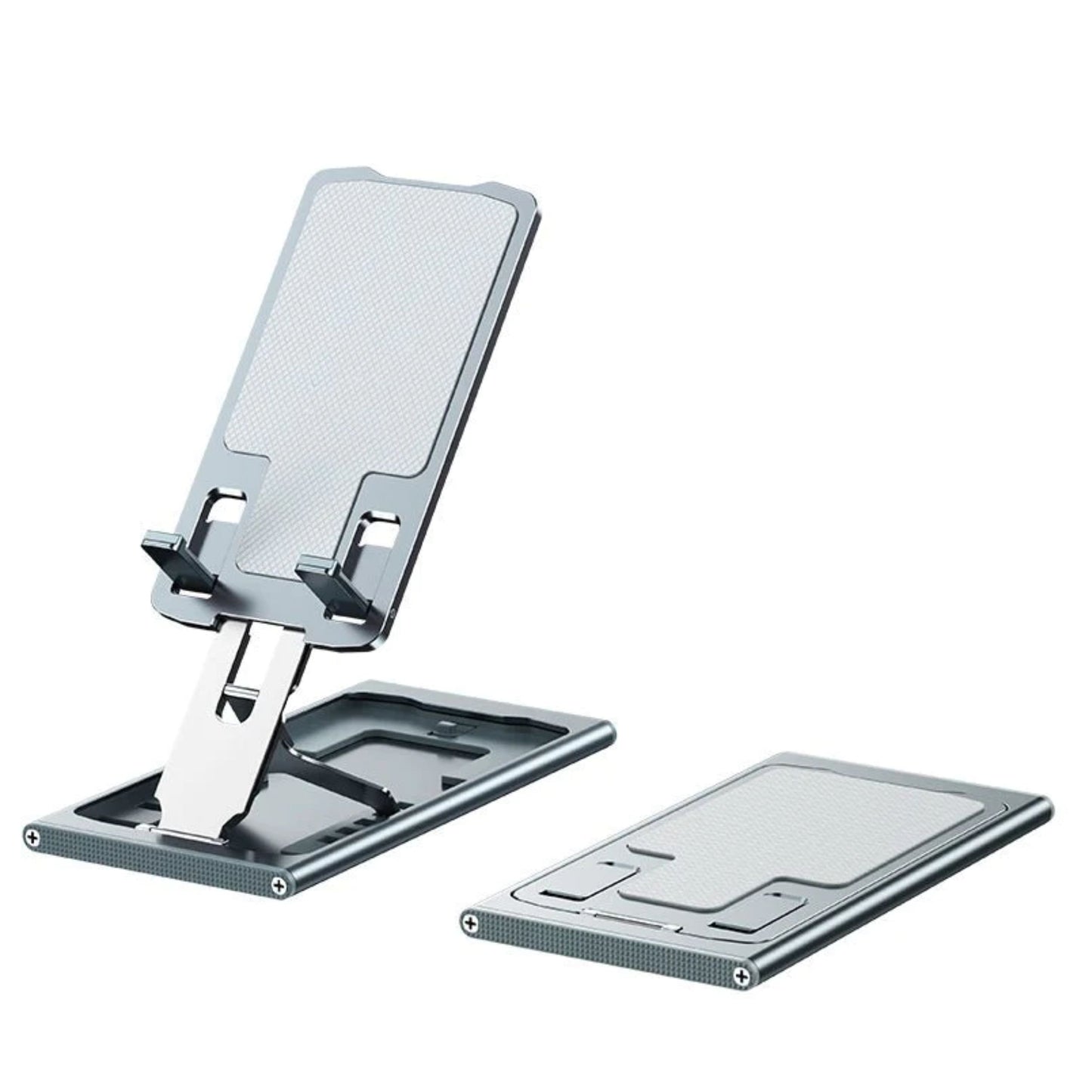 title:Multitasky Slim & Compact Foldable Phone Holder;color:Dark Gray