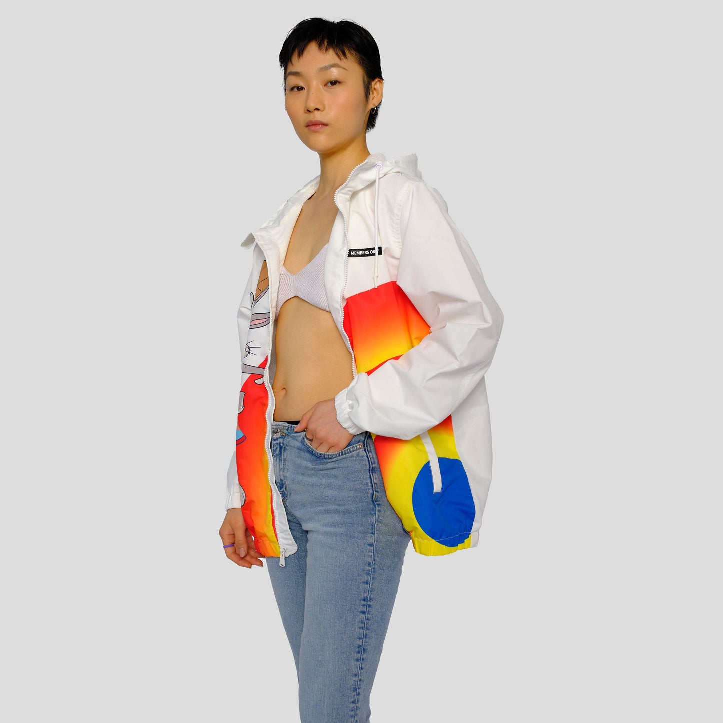 Women's Bugs Oversized Jacket - FINAL SALE Womens Jacket Members Only 