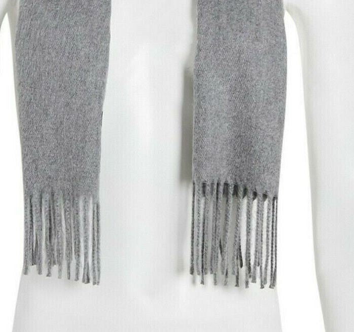 Steve Madden Women's Mid Weight Solid Muffler Scarf Grey Size Regular