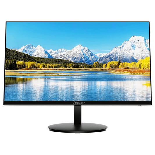 title:Norcent 24 Inch Frameless Computer Monitor FHD 75HZ VA;color:Black