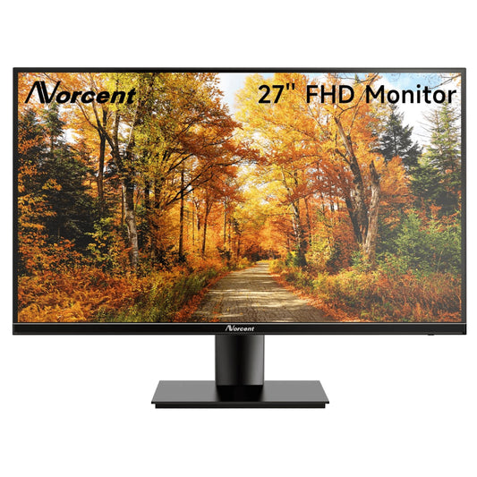 title:Norcent 27 Inch Frameless Computer Monitor FHD 75HZ VA;color:Black