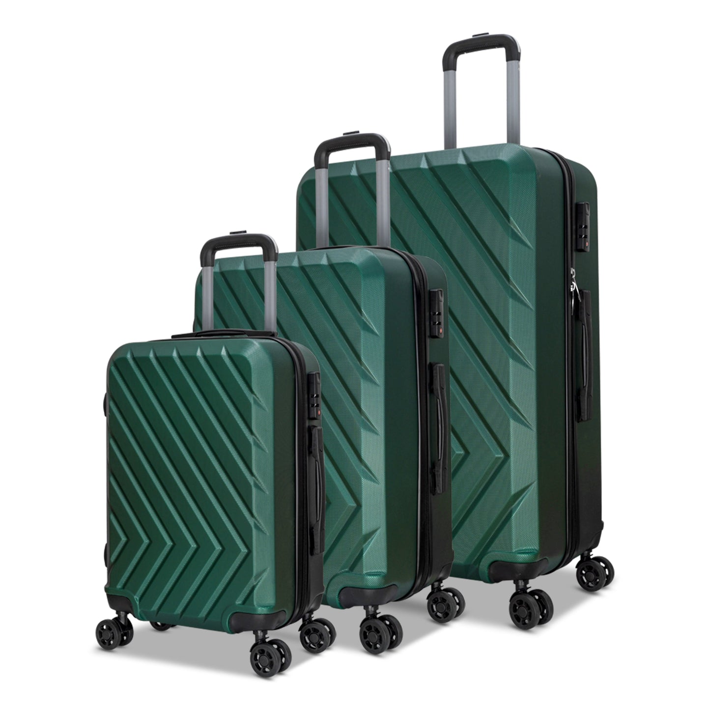 Nicci 3 piece Luggage Set Highlander Collection - Ruumur