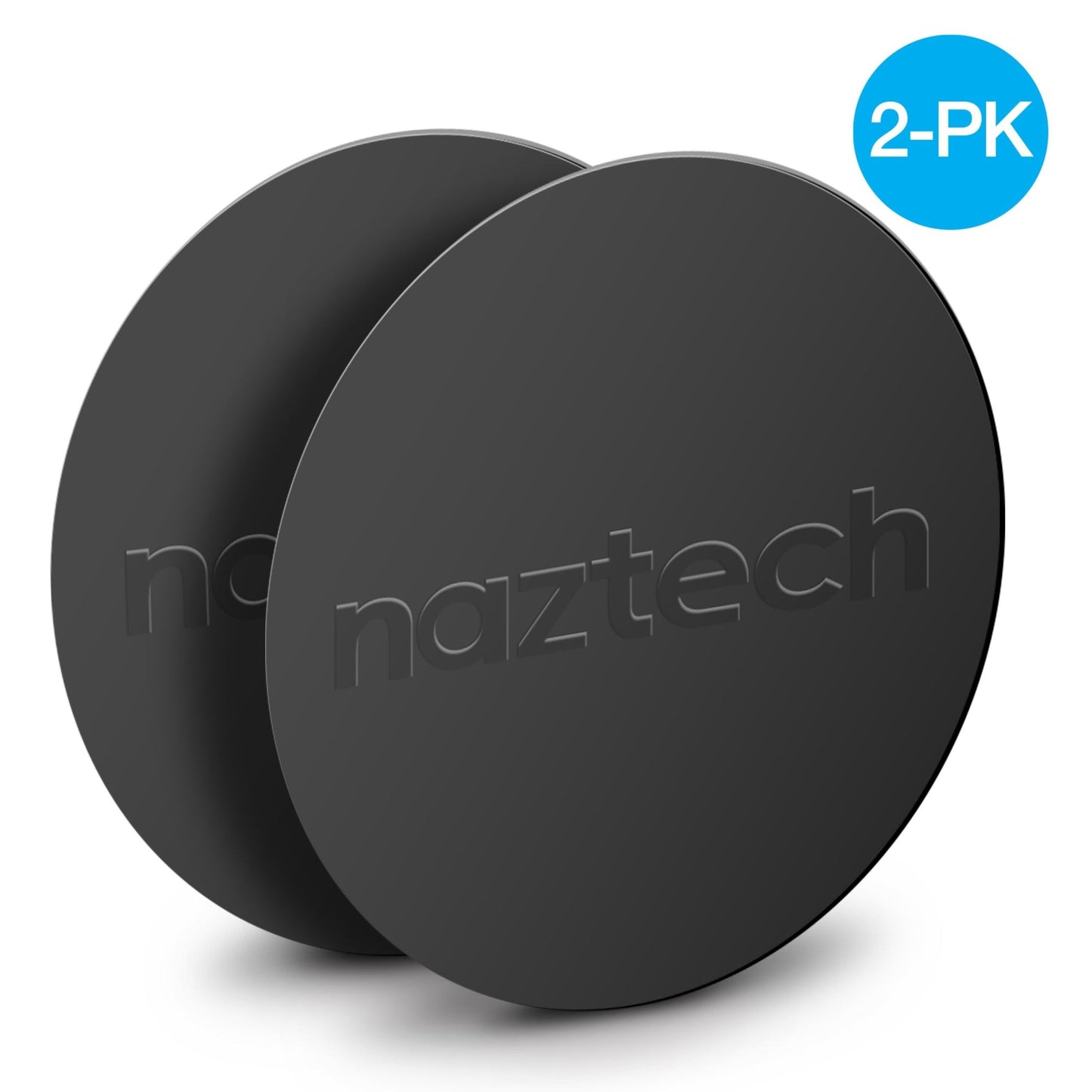 title:Naztech MagBuddy Universal Round Plates;color:Black