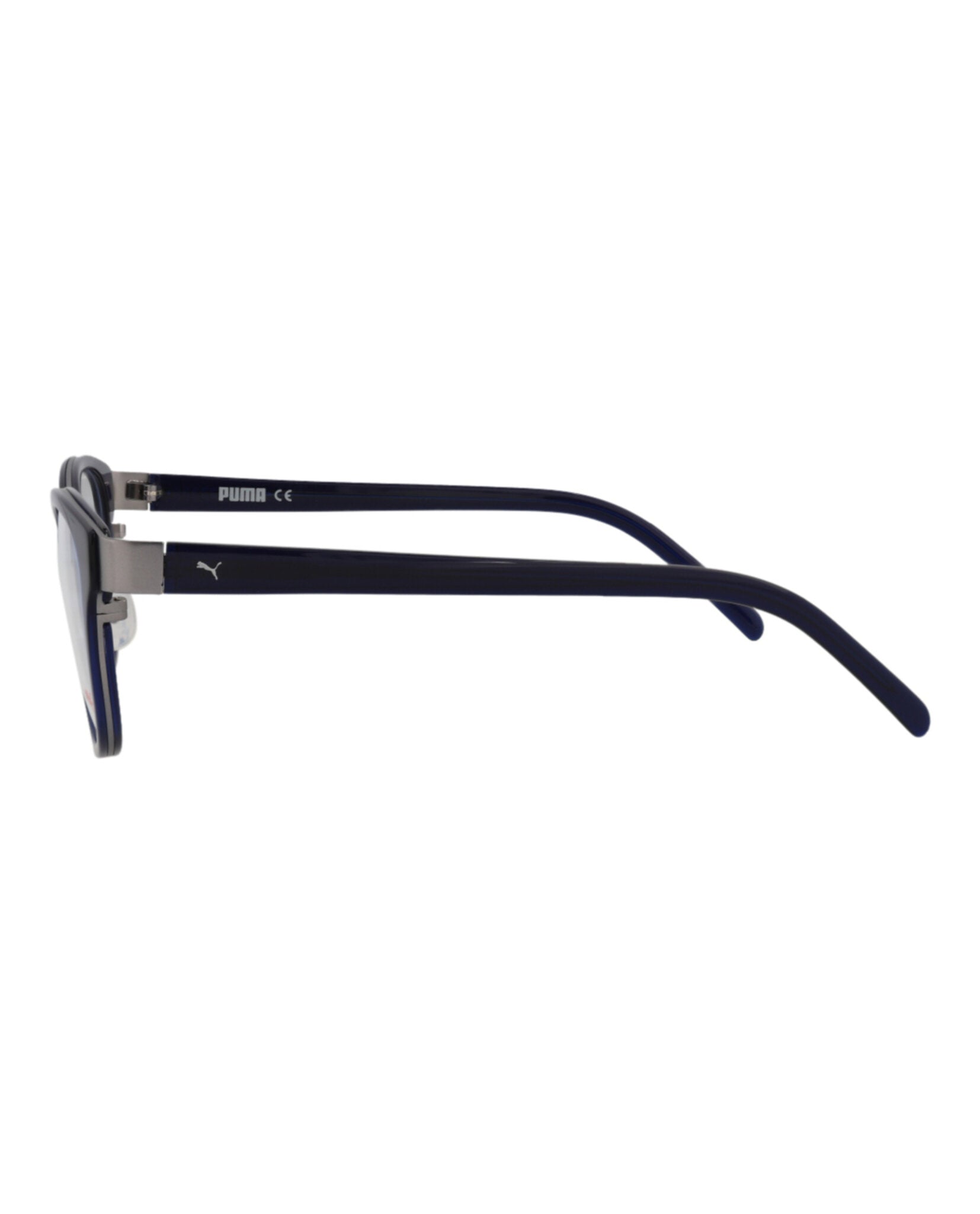 title:Puma Round-Frame Injection Optical Frames;color:Blue Blue Transparent