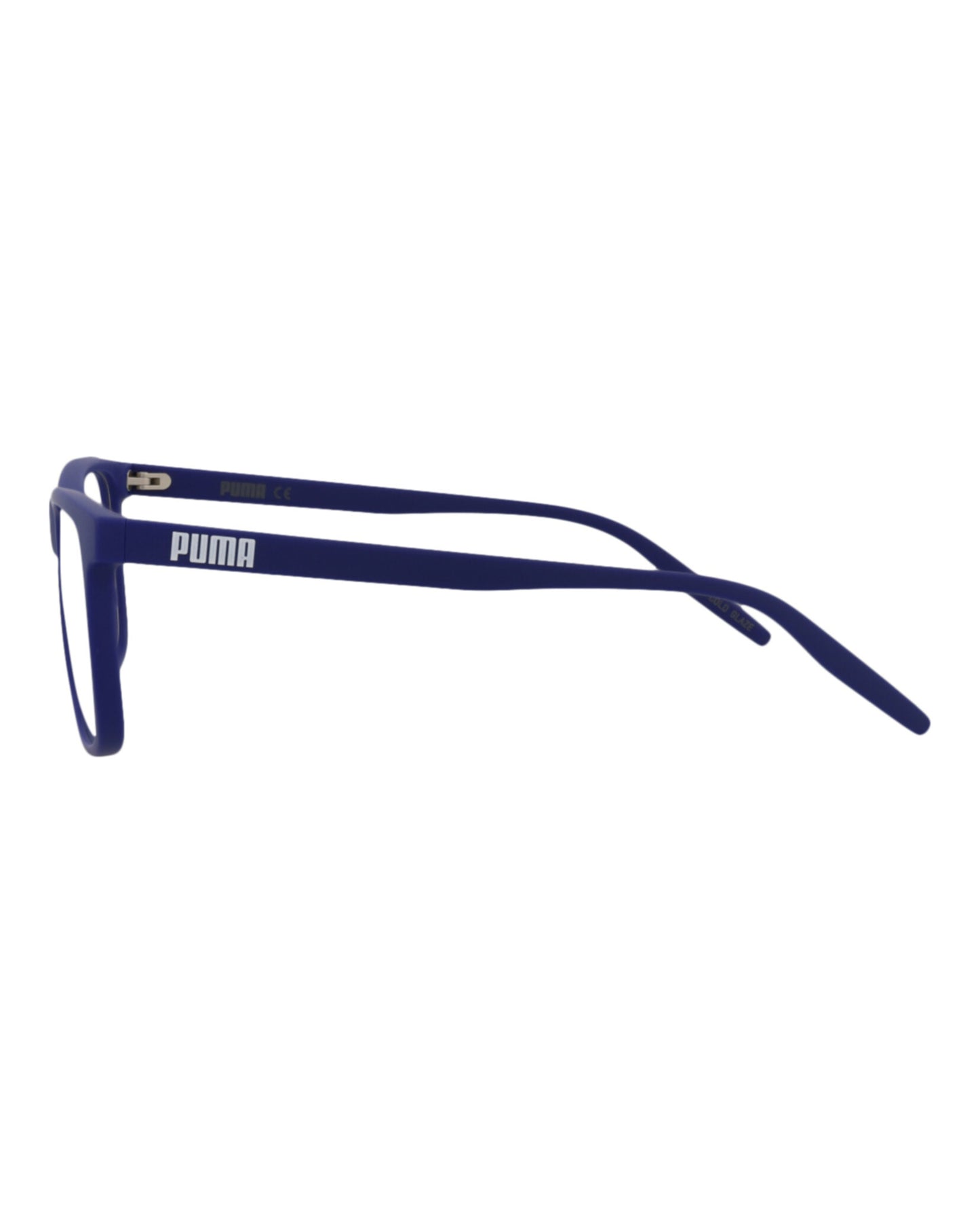 title:Puma Square-Frame Injection Optical Frames;color:Blue Blue Transparent