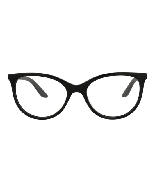 title:Puma Cat Eye-Frame Acetate Optical Frames;color:Black Black Transparent