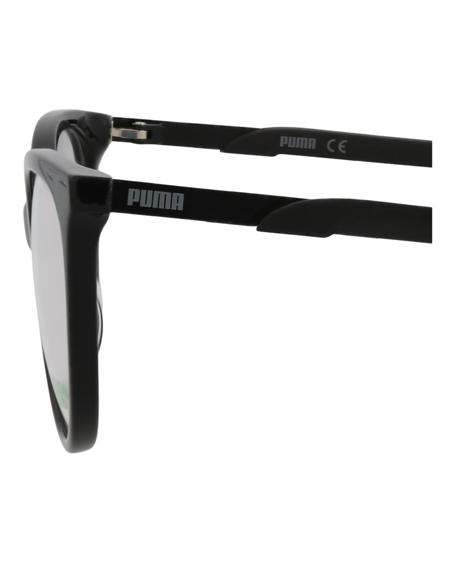 title:Puma Cat Eye-Frame Acetate Optical Frames;color:Black Black Transparent