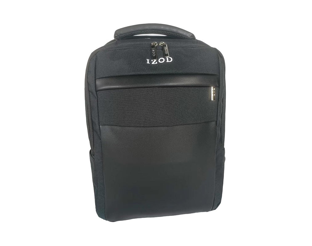 IZOD Penn Business Travel Slim Durable Laptop Backpack USB Charging Port Fits 16 Inch Laptop Notebook