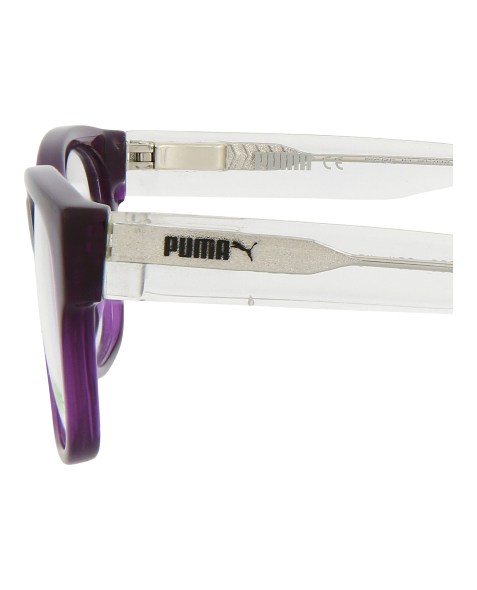 title:Puma Kids Square-Frame Injection Optical Frames;color:Violet Crystal