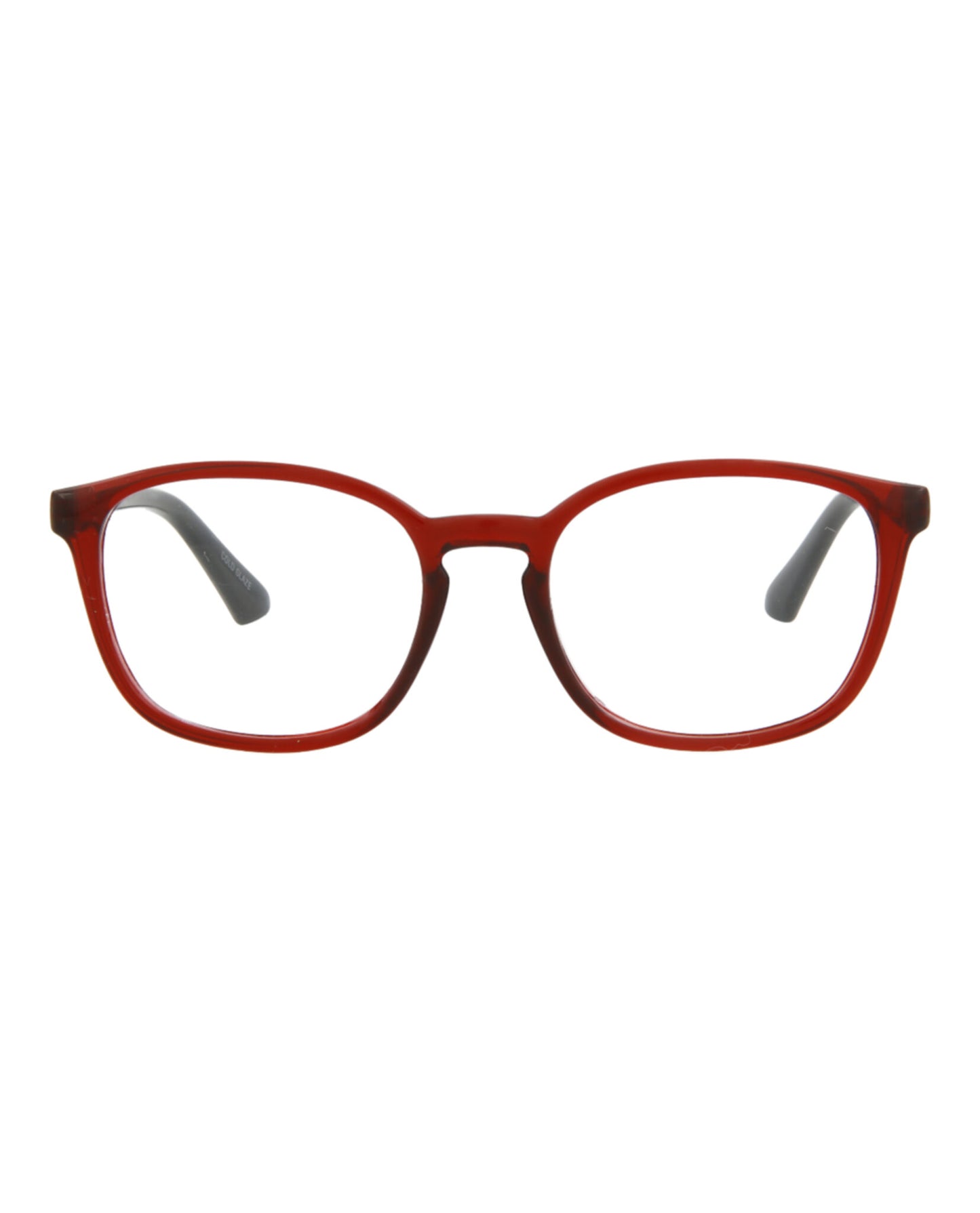 title:Puma Kids Square-Frame Injection Optical Frames;color:Red Black Transparent