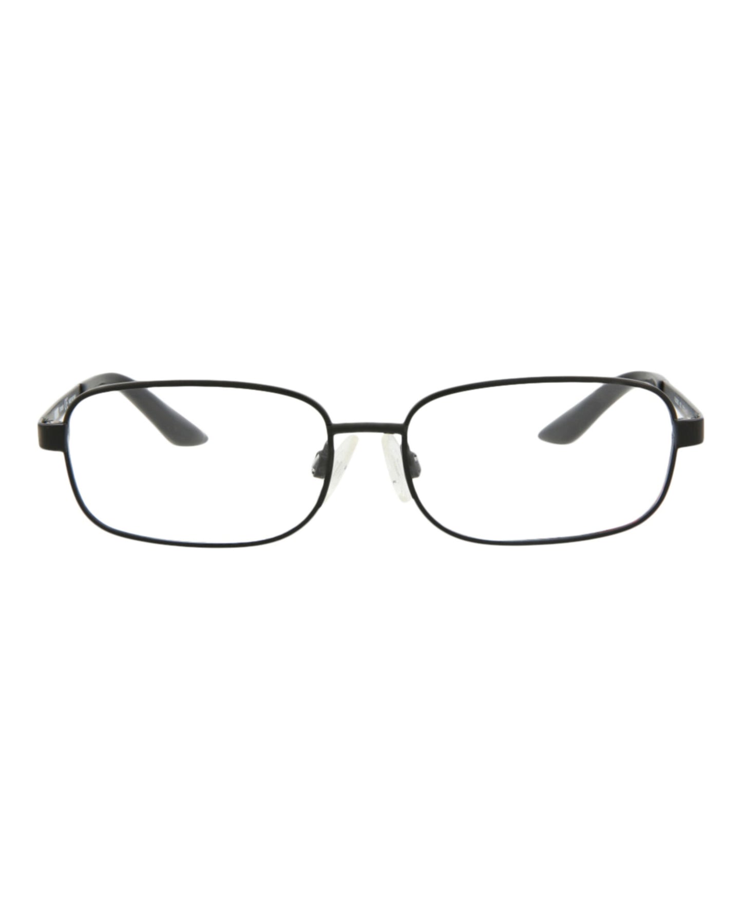 title:Puma Kids Square-Frame Titanium Optical Frames;color:Black Black Transparent