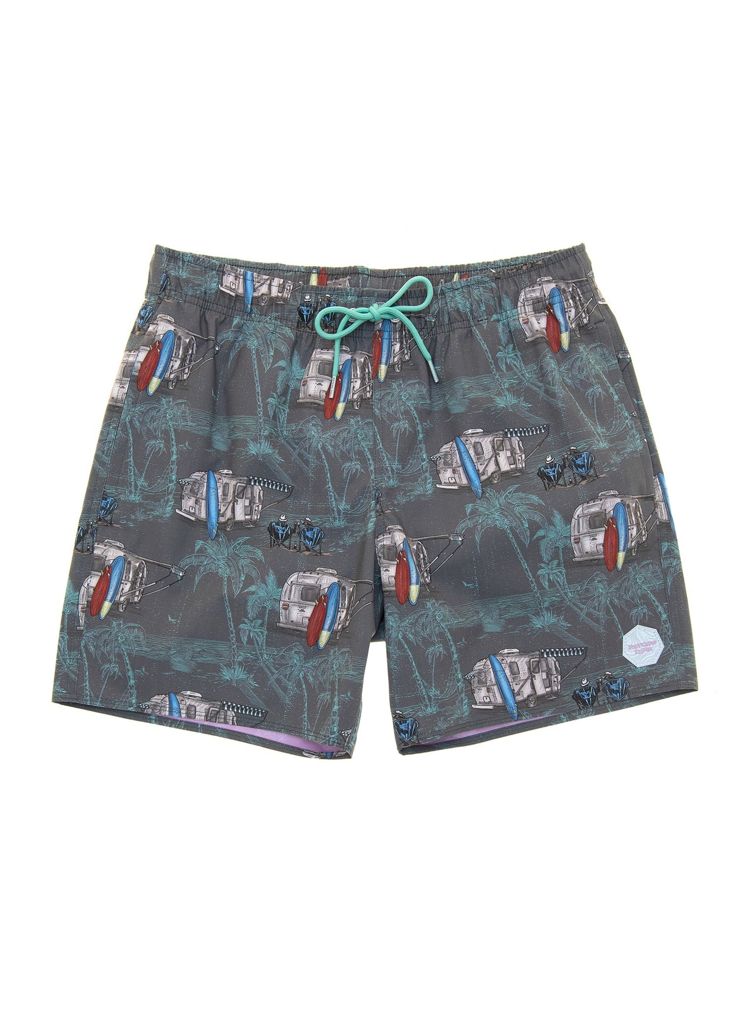 Men's Camper Paradise 4-Way Stretch Swim Shorts