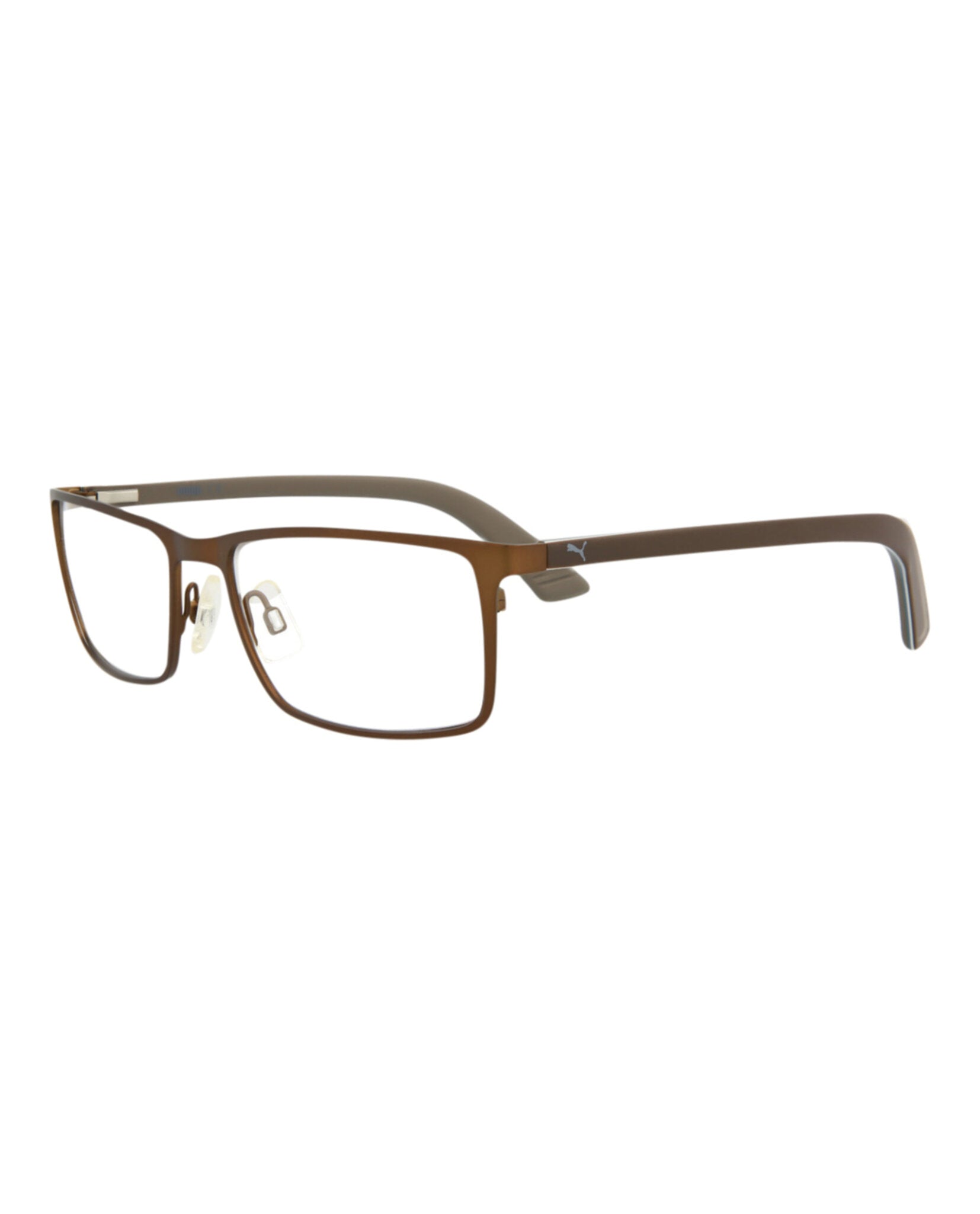 title:Puma Core Optical, style # PU0027O-30000026006;color:Brown Brown Transparent