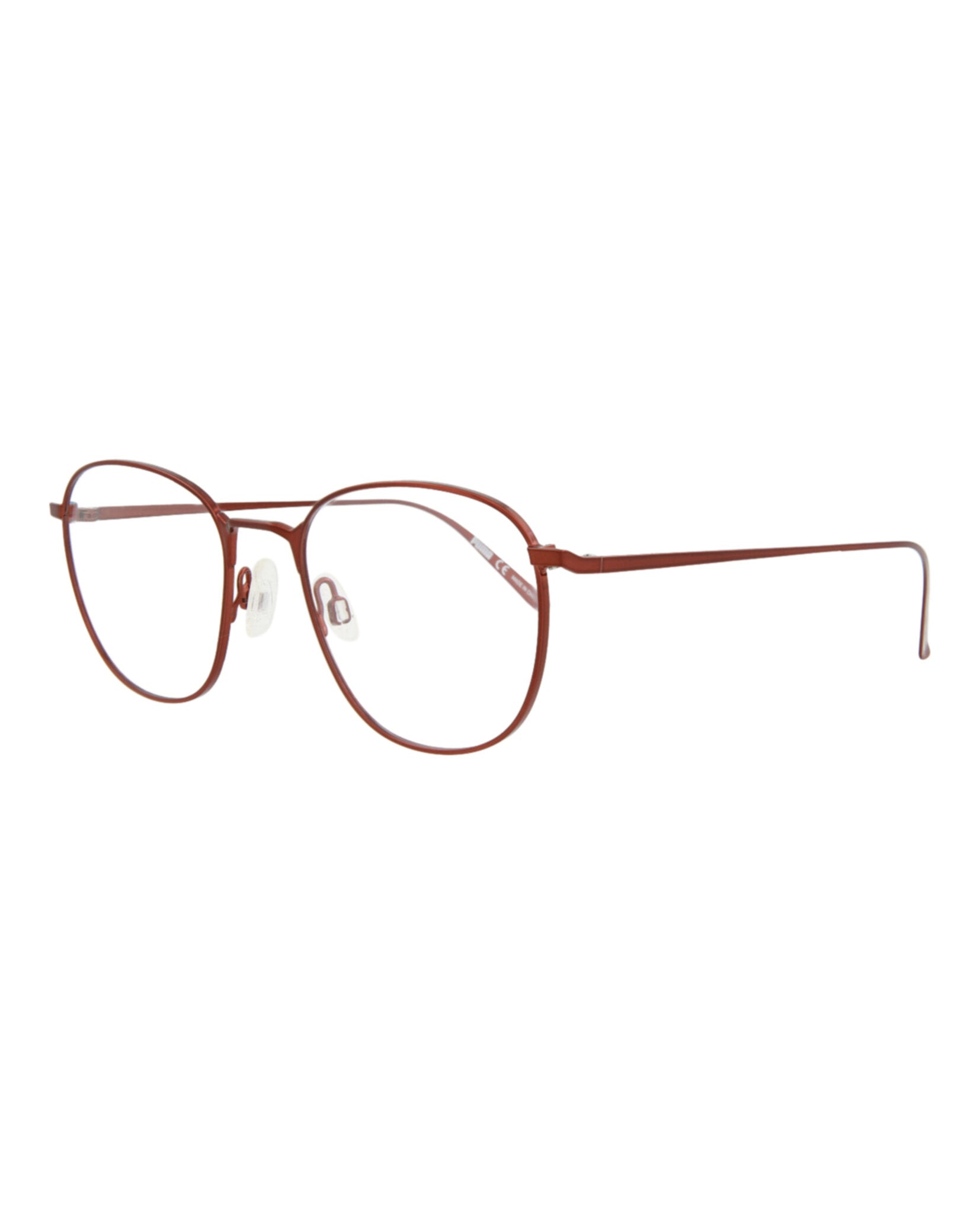 title:Puma Core Optical, style # PU0180O-30002761002;color:Burgundy Burgundy Transparent