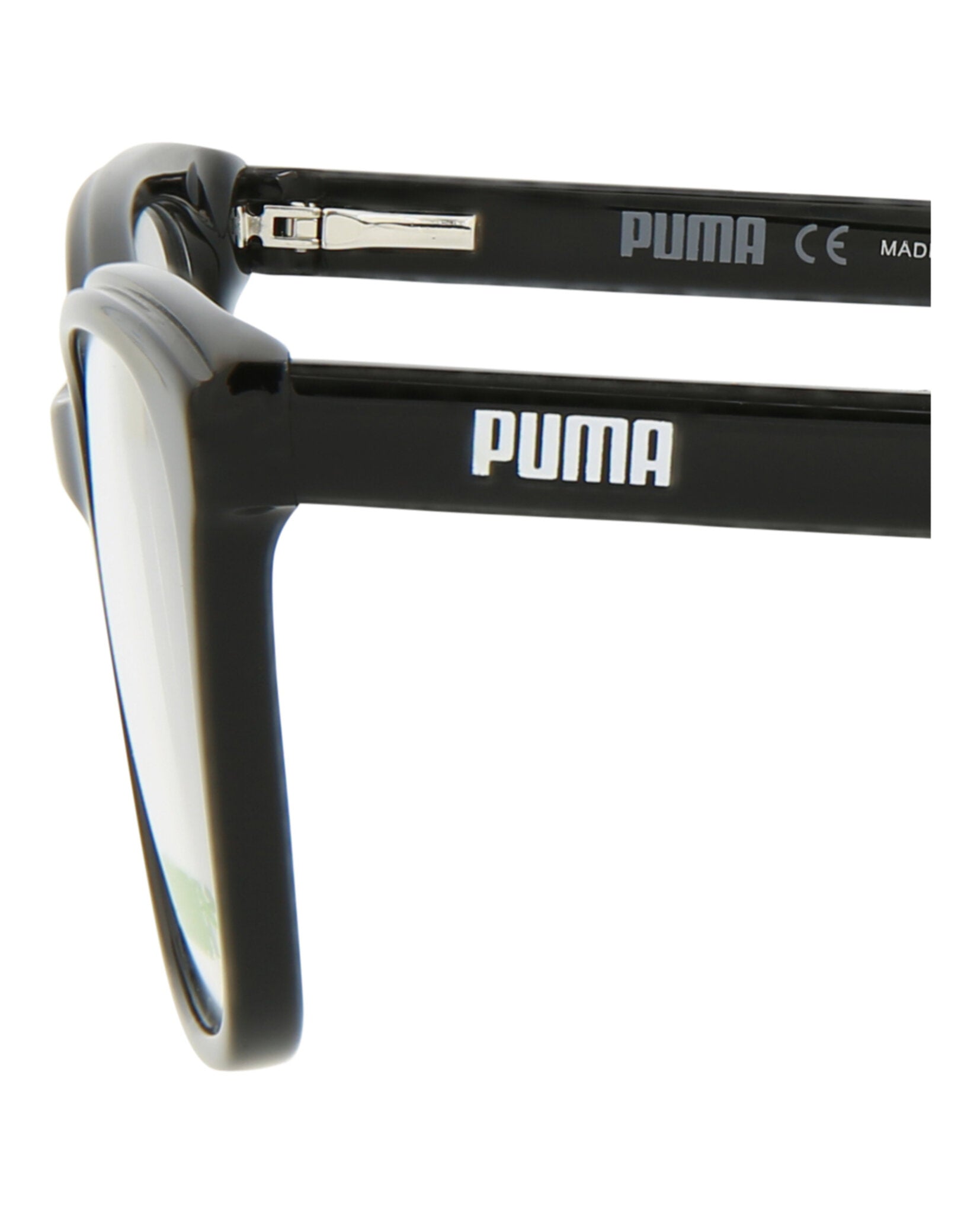 title:Puma Cat Eye-Frame Acetate Optical Frames, style # PU0240O-30007478001;color:Black Black Transparent