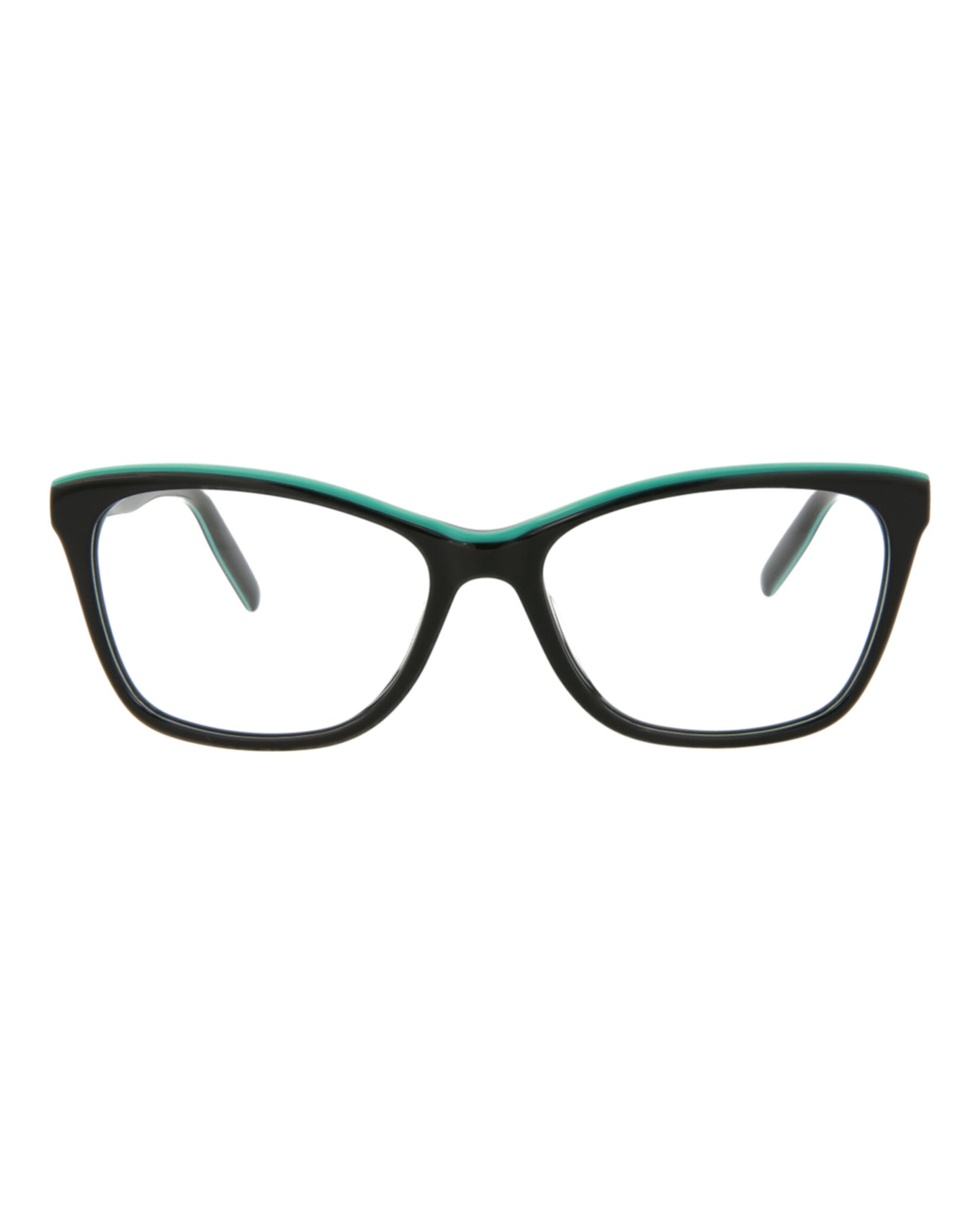 title:Puma Cat Eye-Frame Acetate Optical Frames;color:Black Black Transparent