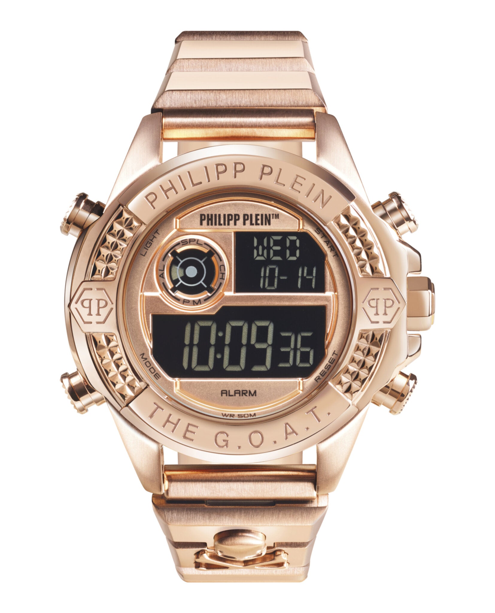 title:Philipp Plein The G.O.A.T. Digital Watch;color:Rosegold