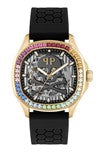 title:Philipp Plein $keleton $pectre Automatic Watch;color:Gold