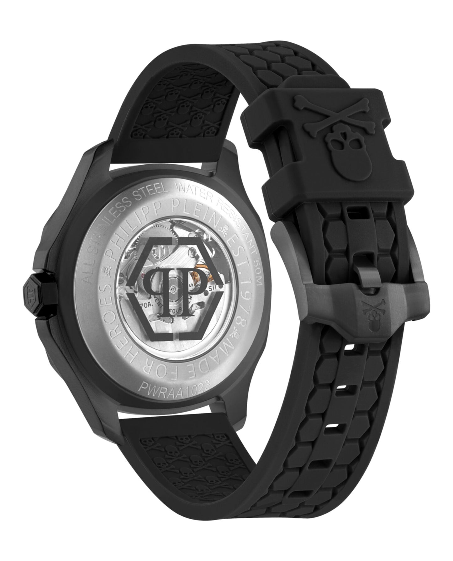 title:Plein Philipp Automatic Watch;color:Black