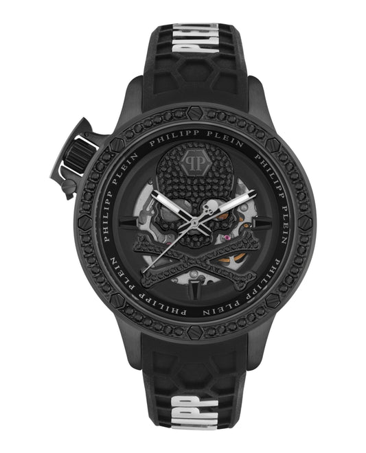 title:Plein Rich Automatic Watch;color:Black