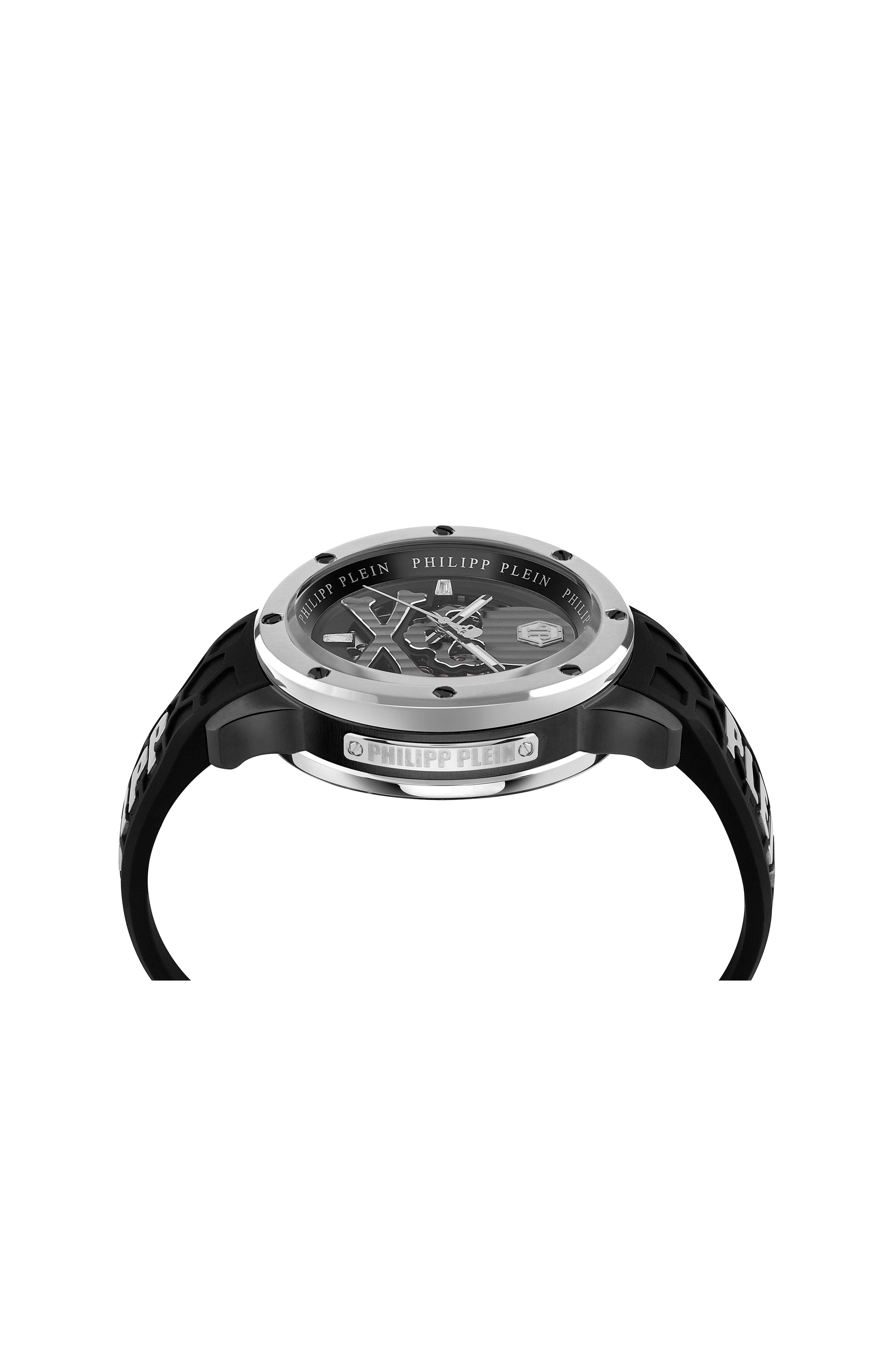 title:Philipp Plein Plein Rich Automatic Watch;color:Stainless Steel