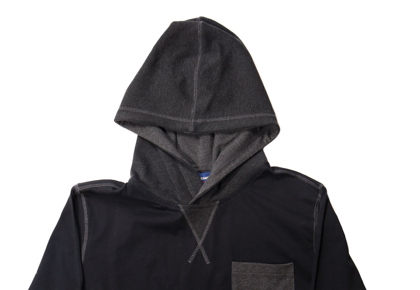 Black & Charcoal Grey Hoodie