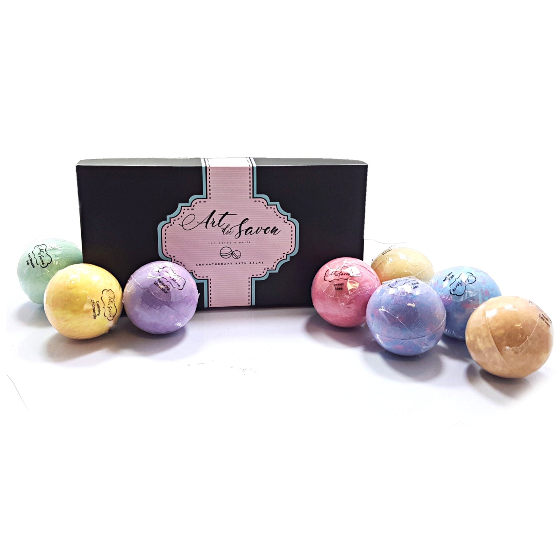 title:8pc Bath Bomb Set | Wellness;color:not applicable