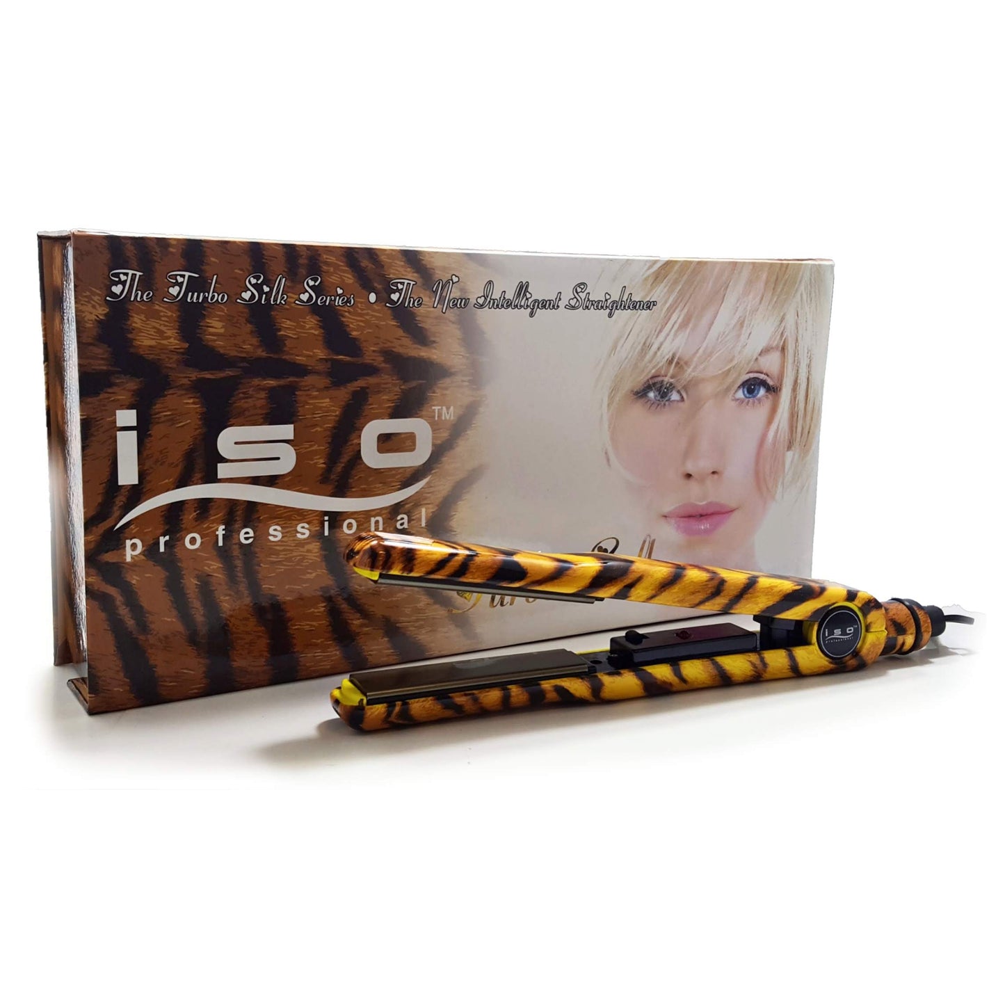 title:Yellow Tiger 1" Turbo Silk | Flat Iron;color:not applicable