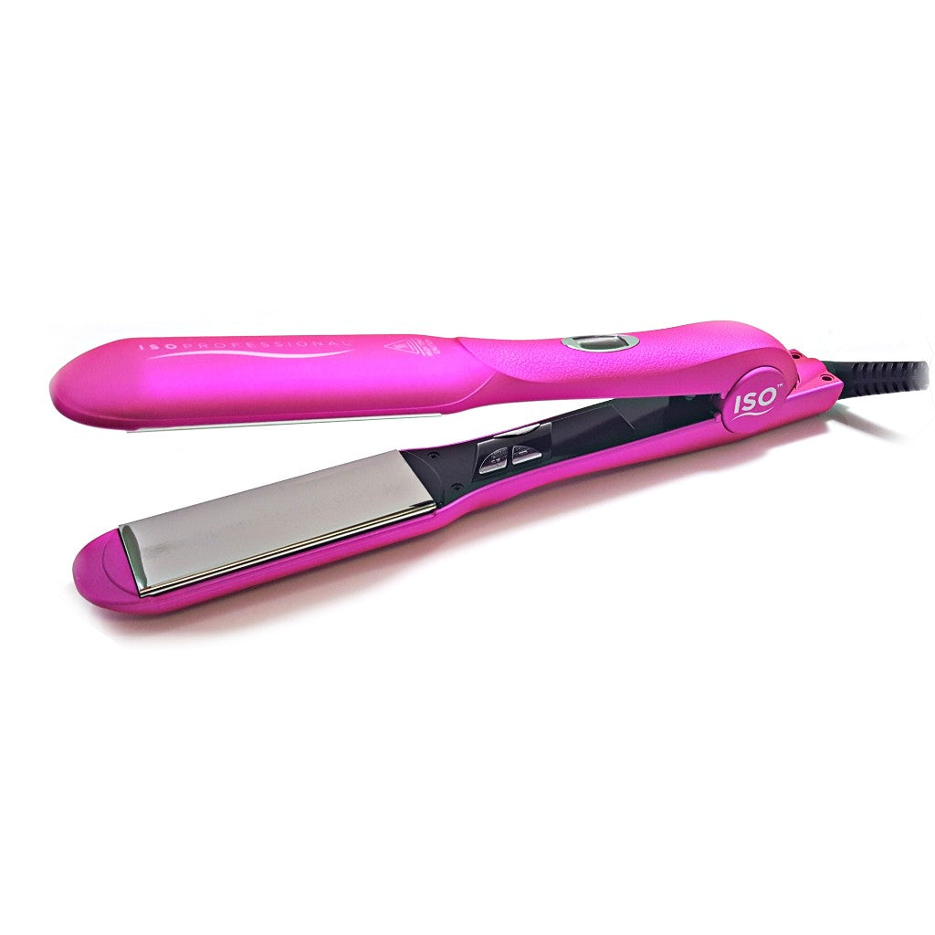 title:Metallic Pink 1.5" Digital Infrared | Flat Iron;color:not applicable