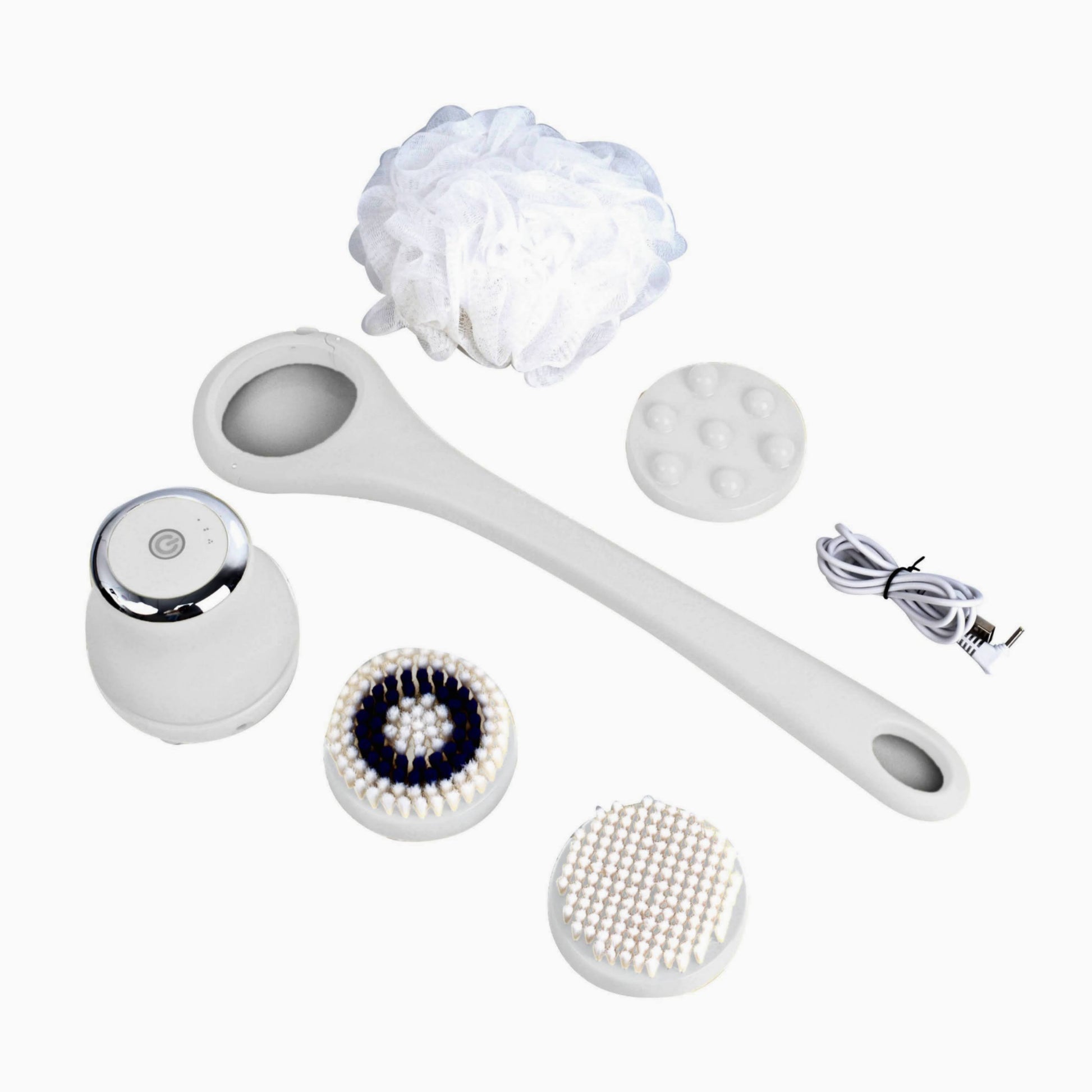 title:Bright White Cleansing & Exfoliating Body Brush;color:not applicable