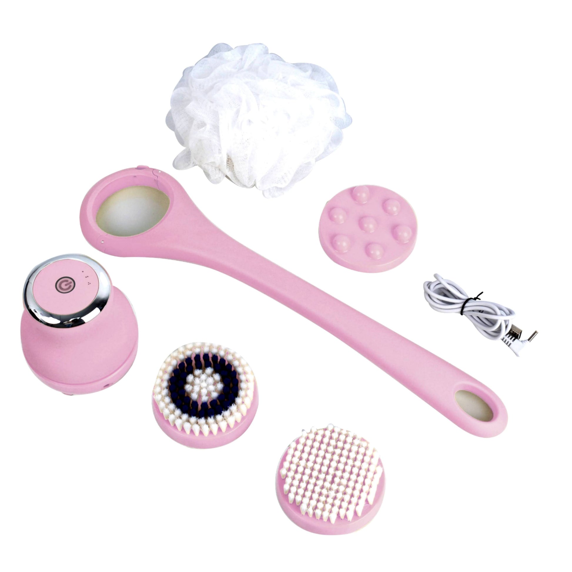 title:Light Pink Cleansing & Exfoliating Body Brush | Body Care;color:not applicable