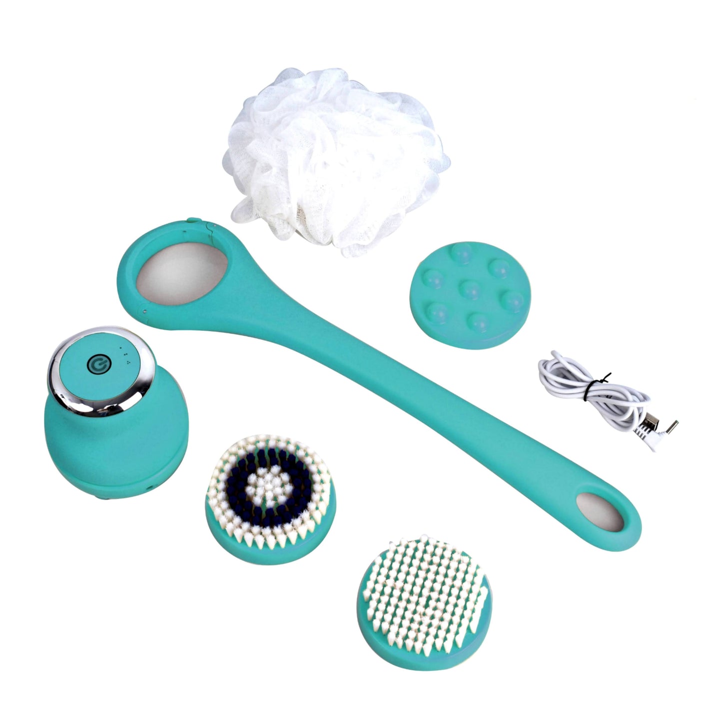 title:Turquoise Cleansing & Exfoliating Body Brush | Body Care;color:not applicable