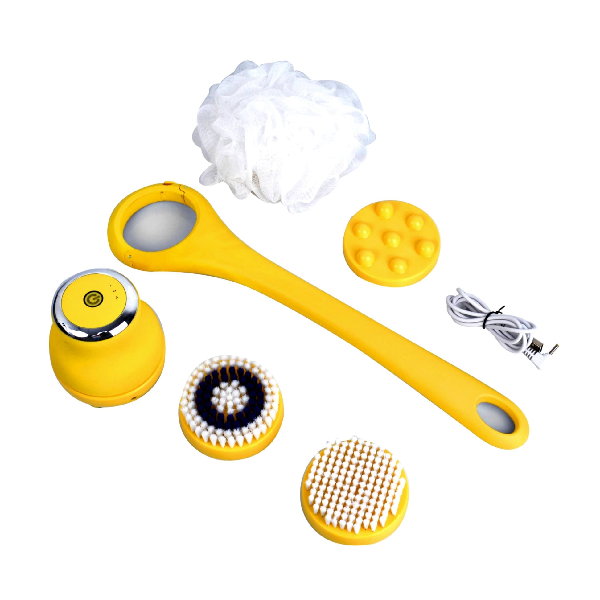 title:Yellow Cleansing & Exfoliating Body Brush | Body Care;color:not applicable