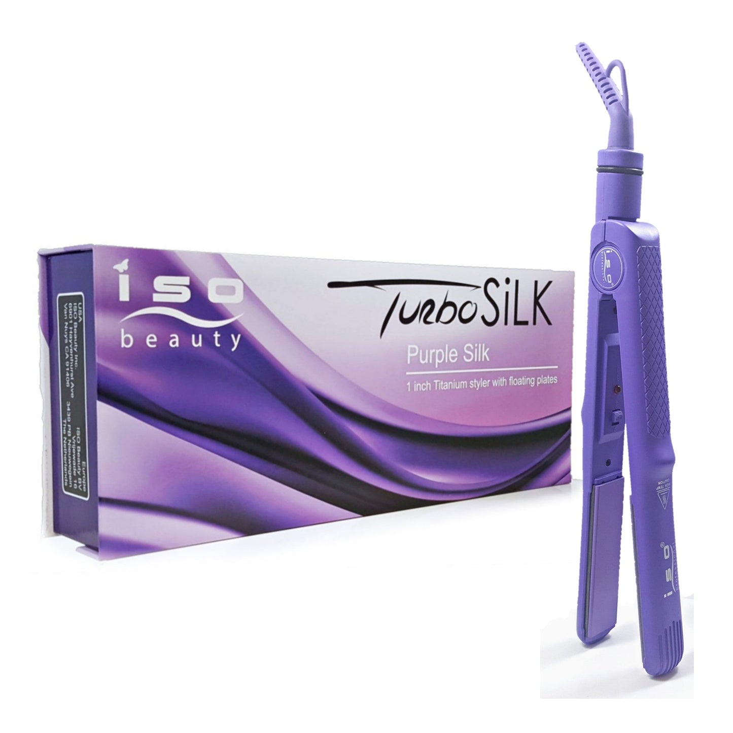 title:Bright Purple Turbo Silk | Flat Iron;color:not applicable