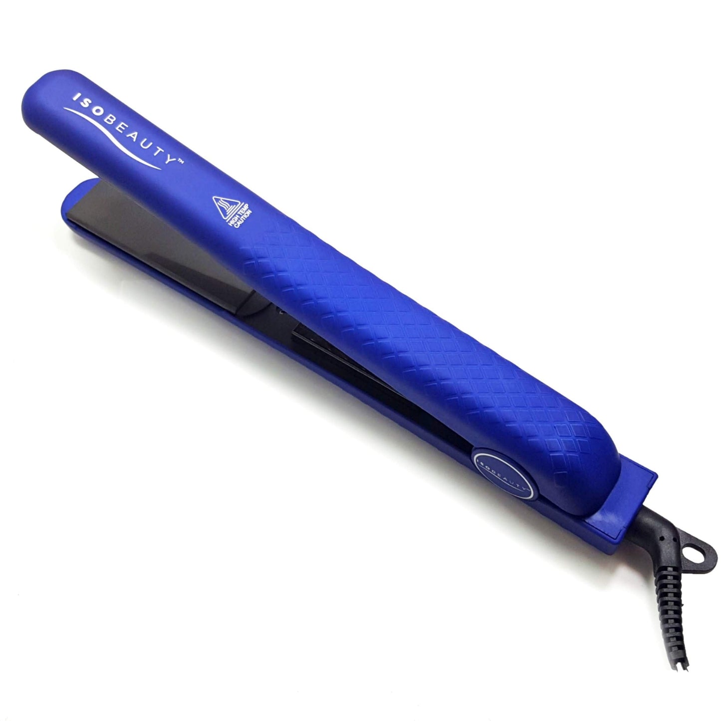 title:Matte Blue 1.25" w/Soft Touch | Flat Iron;color:not applicable