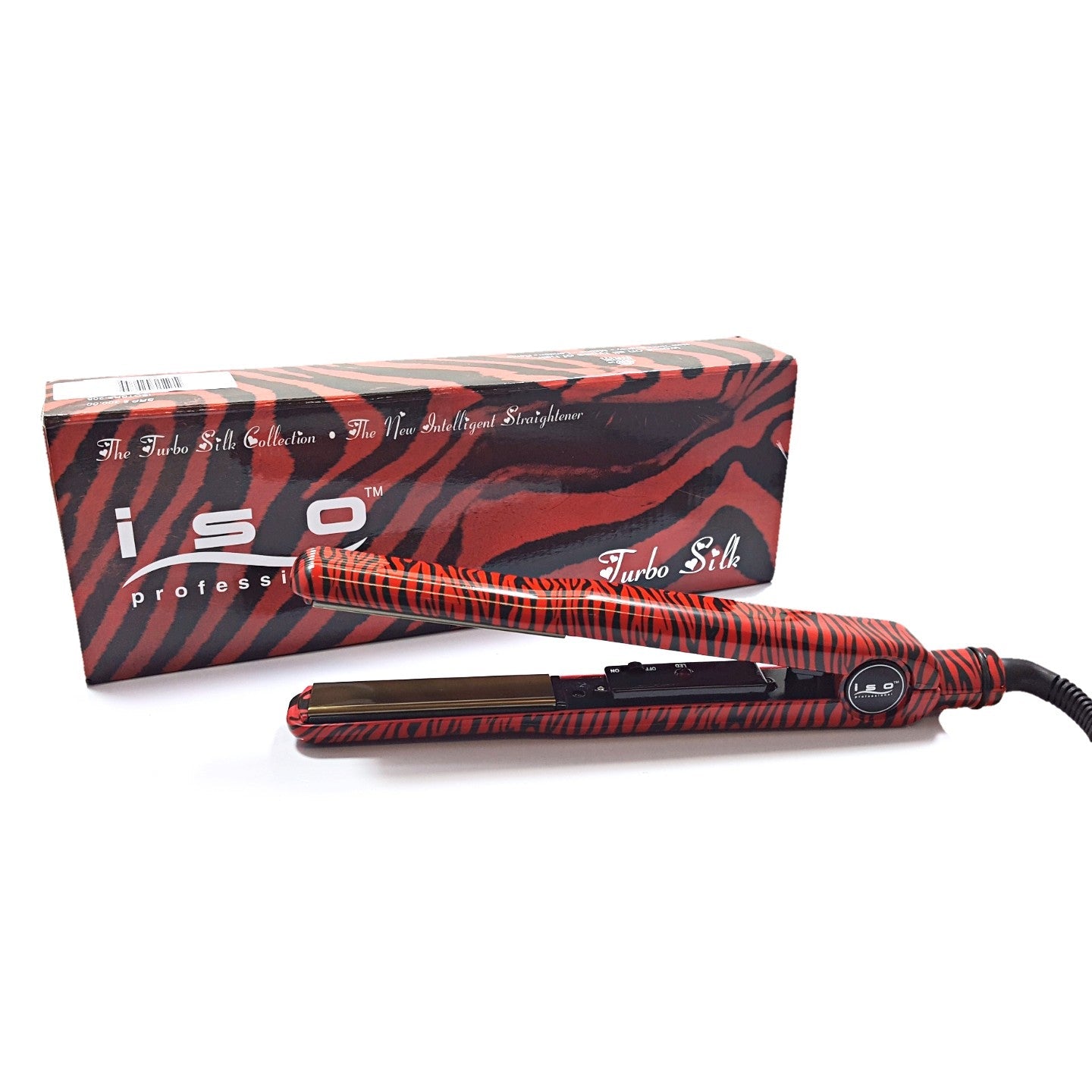 title:Red Zebra 1" Turbo Silk | Flat Iron;color:not applicable