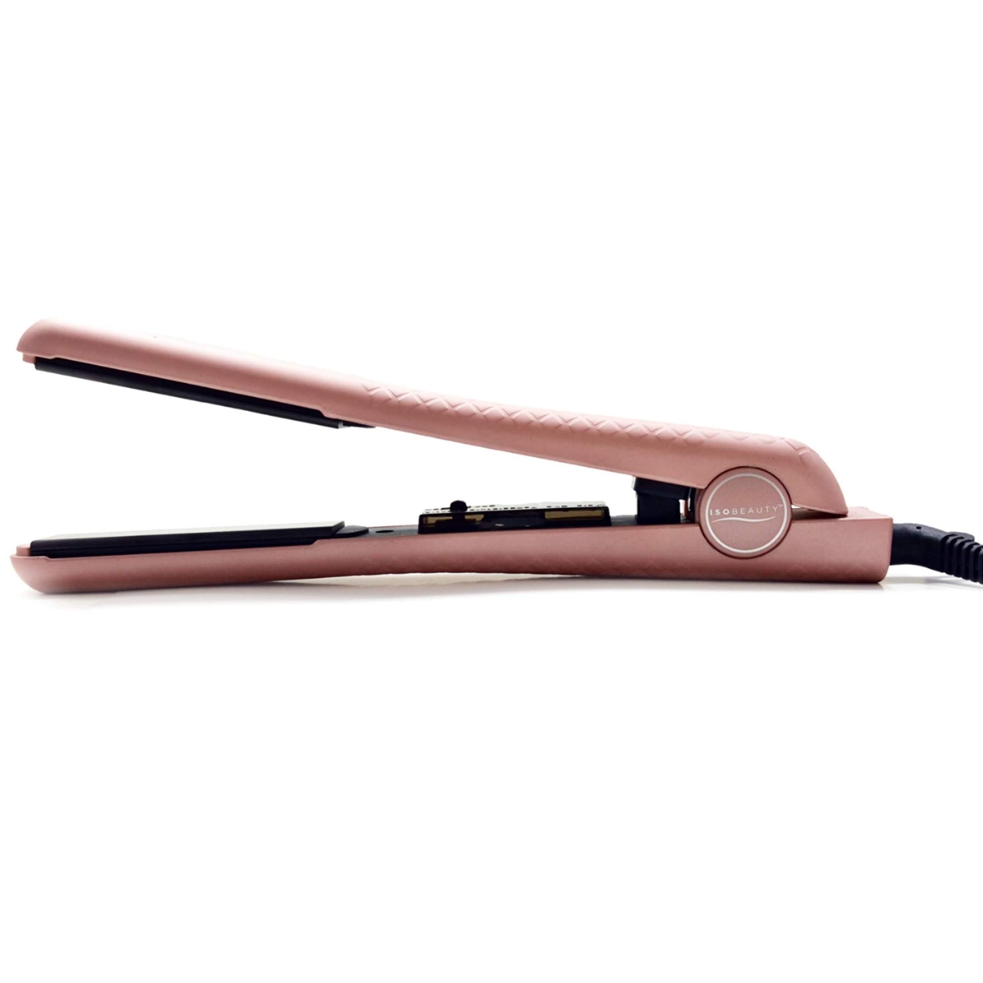 title:Matte Rose Gold 1.25" w/Soft Touch | Flat Iron;color:not applicable