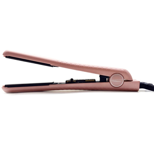 title:Matte Rose Gold 1.25" w/Soft Touch | Flat Iron;color:not applicable