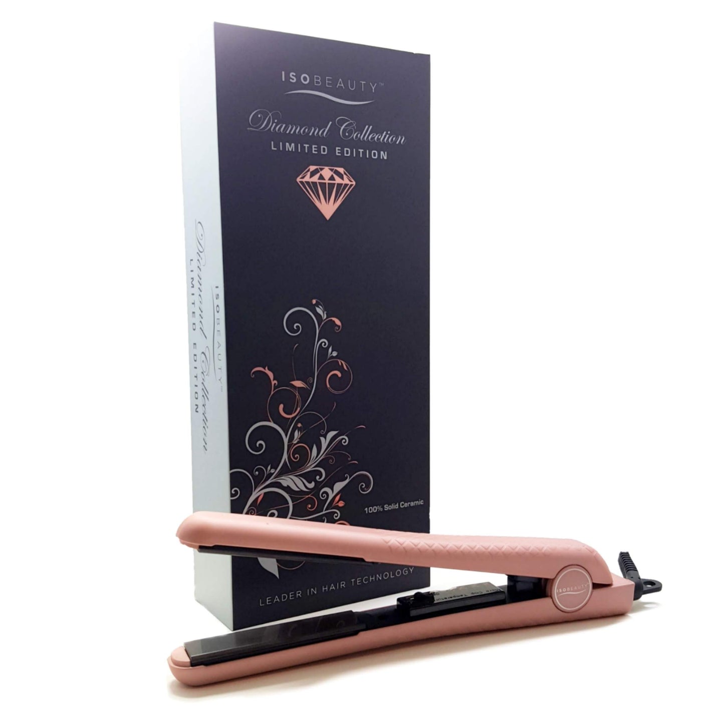 title:Matte Rose Gold 1.25" w/Soft Touch | Flat Iron;color:not applicable