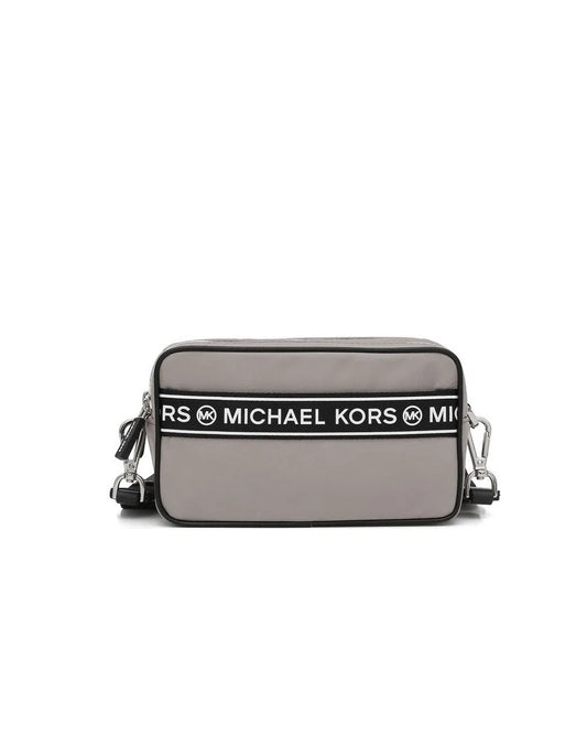 title:Michael Kors Women's Kenly Small Camera Crossbody;color:Pearl Grey